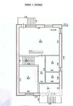 Дом 280м², 3-этажный, участок 14 сот.