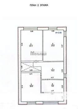 Дом 280м², 3-этажный, участок 14 сот.