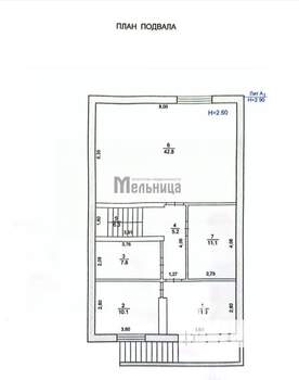 Дом 280м², 3-этажный, участок 14 сот.