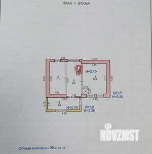 Дача 33м&sup2;, 1-этажный, участок 8 сот.  