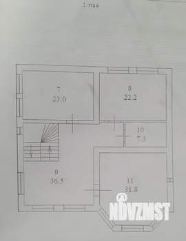 Дом 366м², 2-этажный, участок 6 сот.  