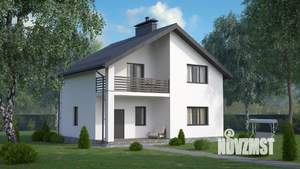 Дом 150м&sup2;, 2-этажный, участок 5 сот.  