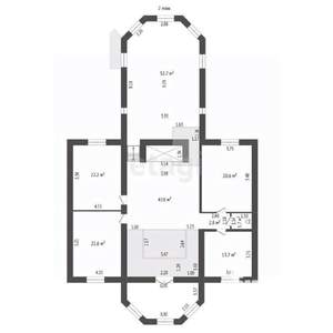 Дом 462м&sup2;, 2-этажный, участок 25 сот.  