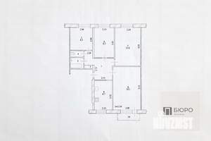 4-к квартира, вторичка, 74м2, 5/5 этаж