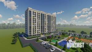 2-к квартира, строящийся дом, 70м2, 9/12 этаж