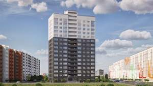 2-к квартира, строящийся дом, 60м2, 14/16 этаж