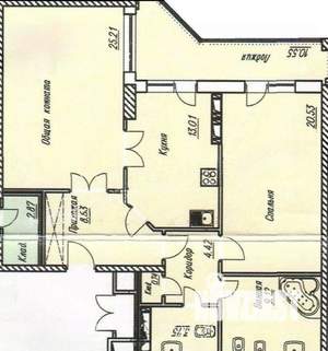 2-к квартира, вторичка, 86м2, 16/19 этаж