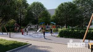 2-к квартира, вторичка, 74м2, 1/5 этаж