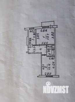 2-к квартира, вторичка, 44м2, 5/5 этаж