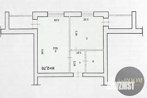 1-к квартира, вторичка, 45м2, 3/5 этаж