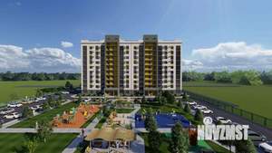 1-к квартира, строящийся дом, 46м2, 9/10 этаж