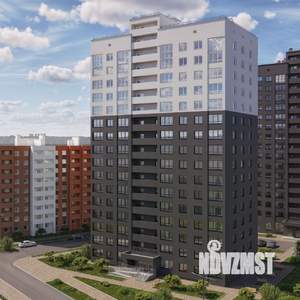 1-к квартира, строящийся дом, 36м2, 7/16 этаж