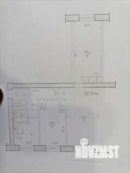 3-к квартира, вторичка, 59м2, 5/5 этаж