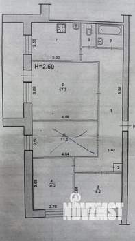 4-к квартира, вторичка, 75м2, 5/9 этаж