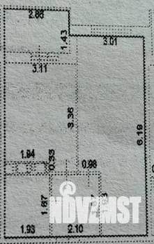 1-к квартира, вторичка, 34м2, 4/9 этаж