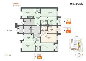 1-к квартира, вторичка, 40м2, 1/5 этаж
