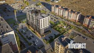 1-к квартира, строящийся дом, 35м2, 4/9 этаж