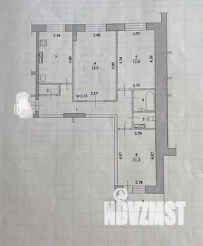 3-к квартира, вторичка, 65м2, 6/10 этаж